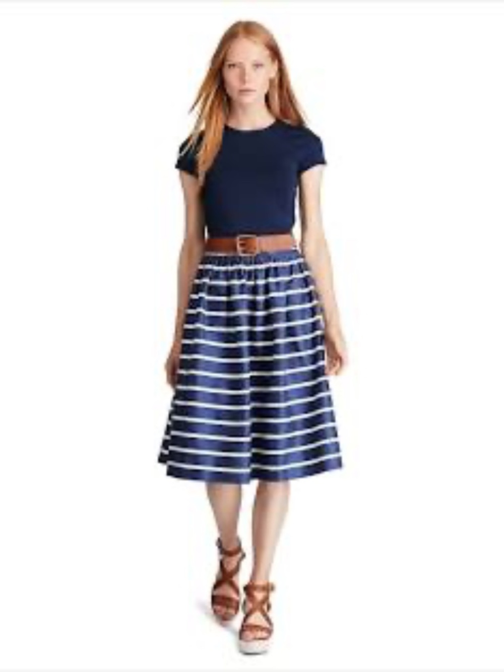 Skirt cotton silk